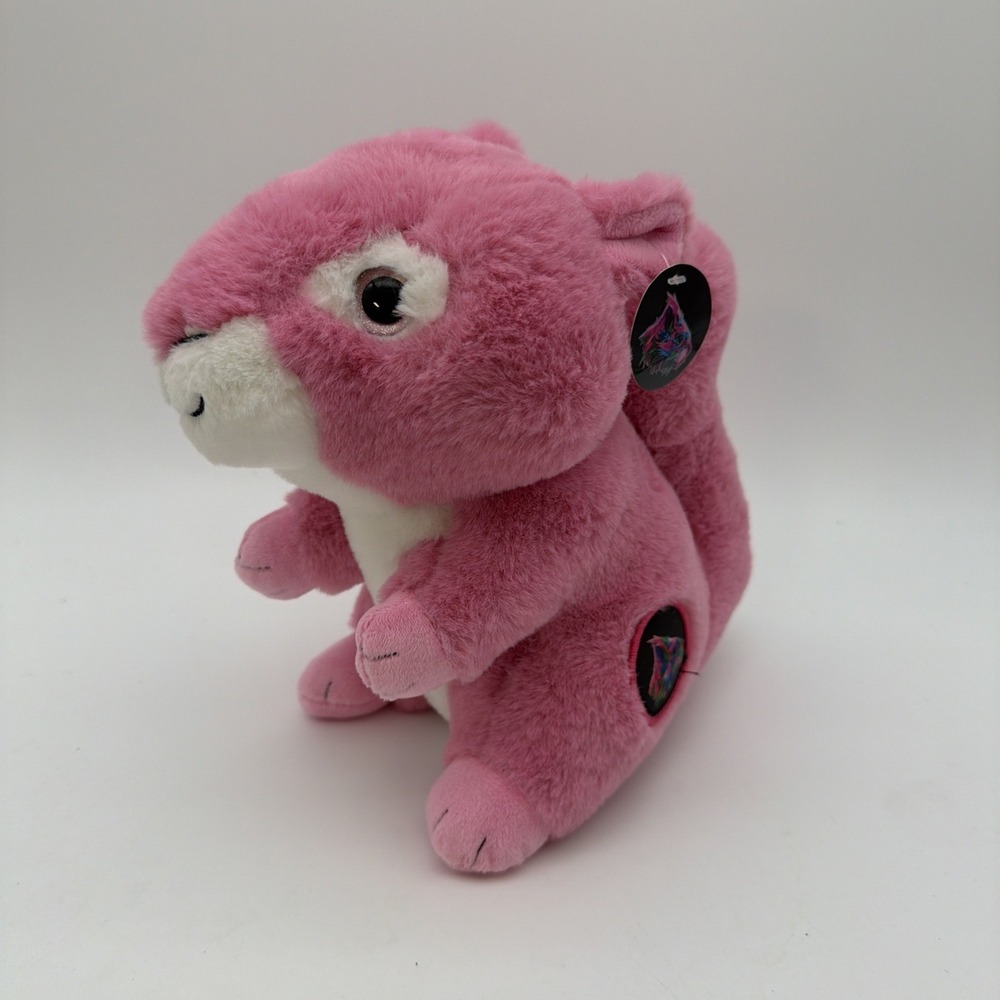 Pink Flying Squirrel Trampoline Park Mascot Super Soft Toy Plush Stuffed Animal